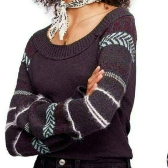 NWT MSRP $98 Free People Fairground Thermal Top Women's Size Small - Picture 4 of 12